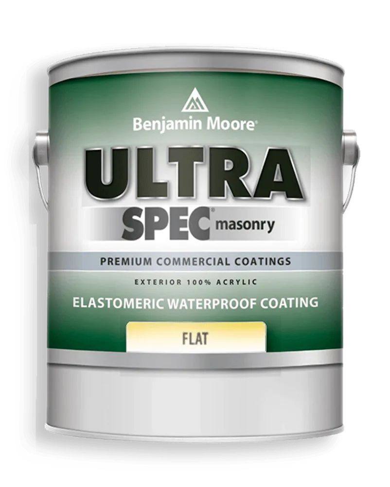 Benjamin Moore Ultra Spec Elastomeric paint